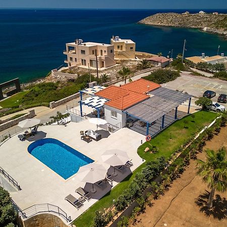 Villa Hemera Ocean View Private Heated Pool Chorafakia Ngoại thất bức ảnh