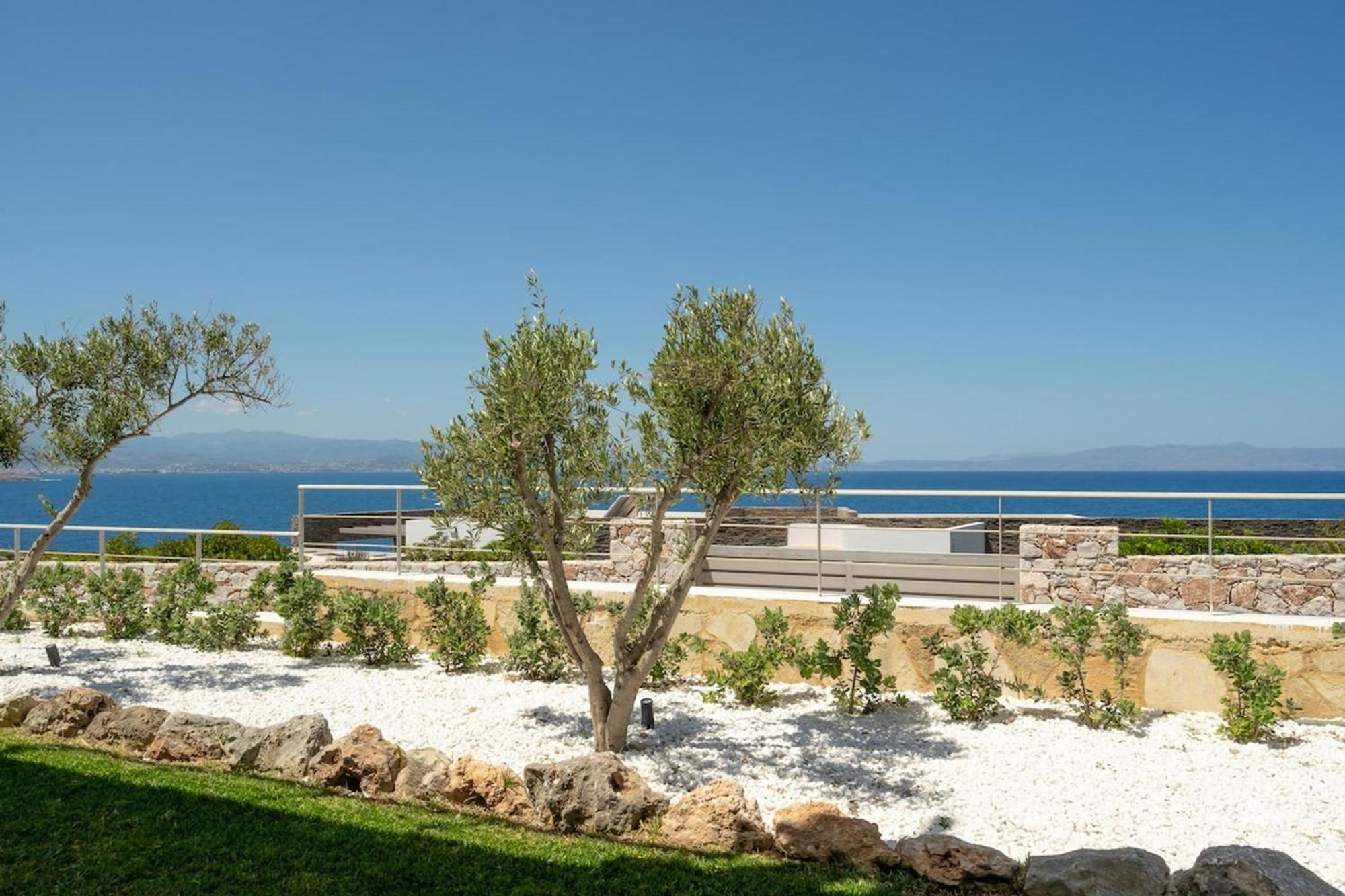 Villa Hemera Ocean View Private Heated Pool Chorafakia Ngoại thất bức ảnh