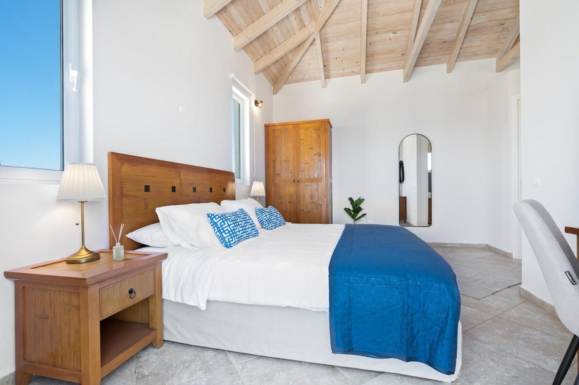 Villa Hemera Ocean View Private Heated Pool Chorafakia Ngoại thất bức ảnh